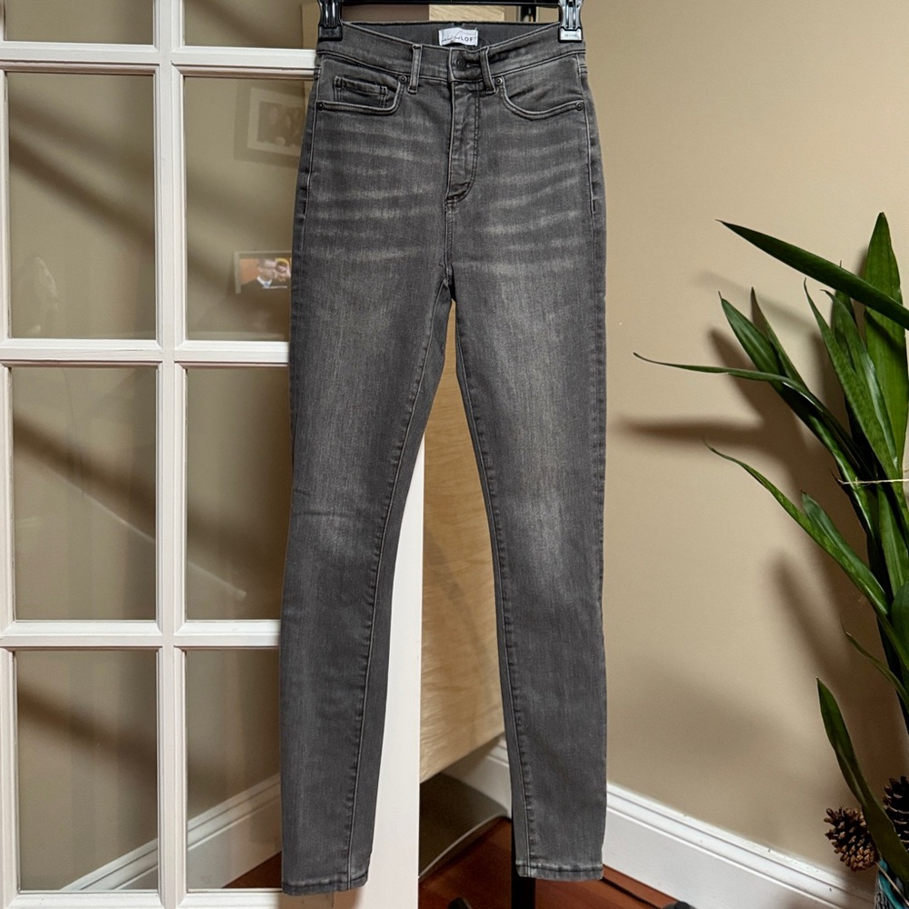 NWOT LOFT Charcoal The Legging Skinny Jeans